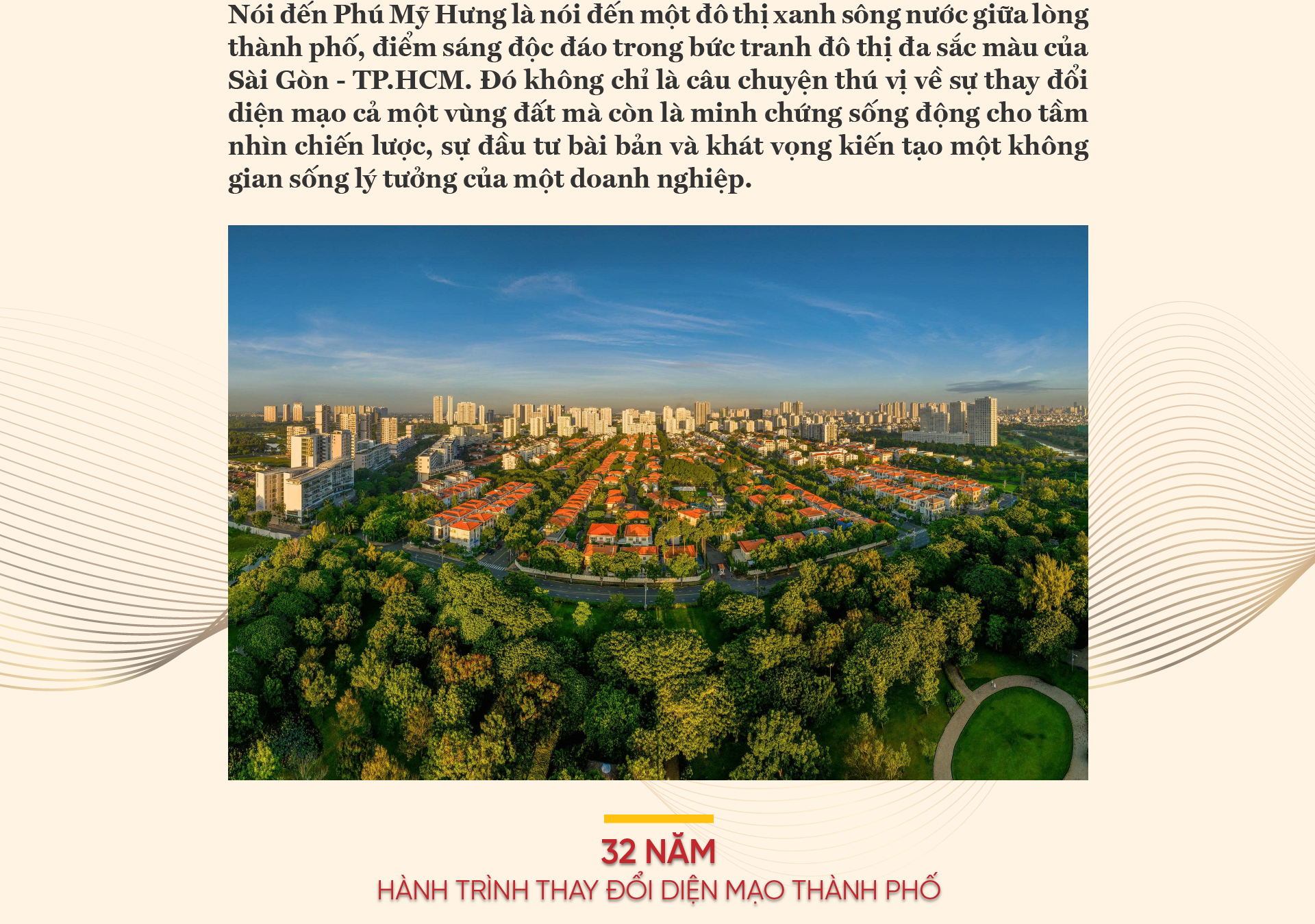 Phú Mỹ Hưng - 32 năm hành trình phát triển đô thị với triết lý vị dân sinh cover 02